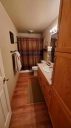 The master bathroom is adjoining the master bedroom. There is a Jacuzzi tub/shower.