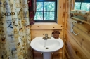 Full-Size Bathroom up in the Loft.