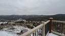 Christmas in the Ozark Mountains overlooking Table Rock Lake and Silver Dollar City.