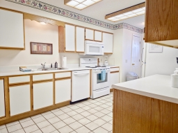 The Kitchen is fully stocked.