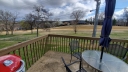 Enjoy a nice barbecue while taking in the golf course views.