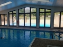 Indoor and Outdoor Pools, Hot Tub, Sauna and Fitness Room.